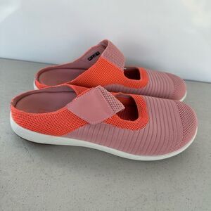 Spenco Women's Magnolia Mary Jane Coral Slip On Flat Shoes sz 9,5